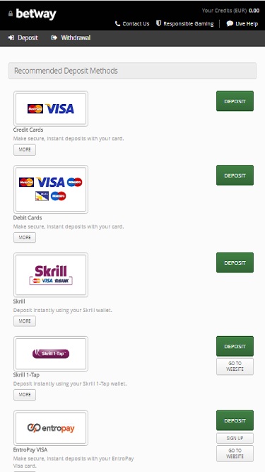Betway casino review casino overview and features
