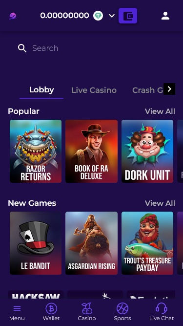 Crashino casino review casino overview and features